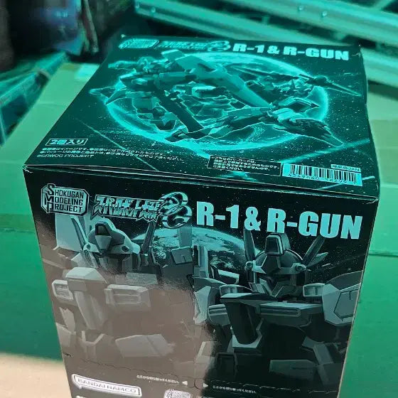 [BUNJANG] Bandai SMP Super Robot Wars OG R-1 &amp; R-GUN Plastic Model Kit / SMP 슈퍼로봇대전 OG R-1 &amp; R-GUN