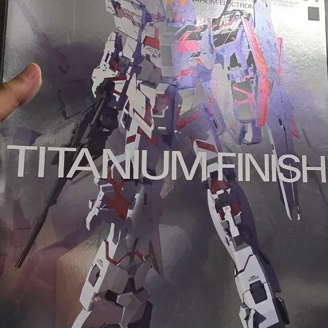 [BUNJANG] MG 1/100 Gundam UC Titanium Finish Ver.Ka Model Kit / 건담 UC 티타늄 피니시 Ver.Ka MG 1/100