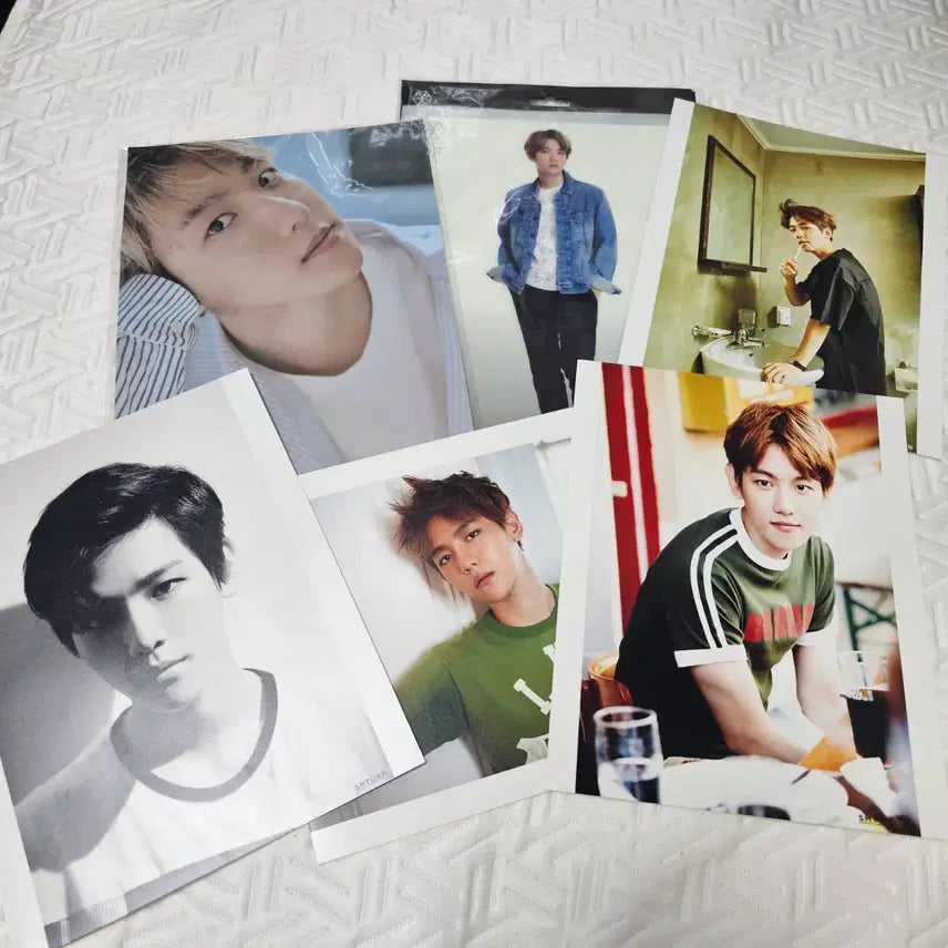 [BUNJANG] EXO Baekhyun L-Holder Set Photocard Bundle / 백현 사진, L홀더 세트
