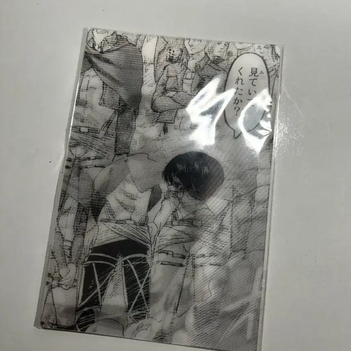 [BUNJANG] Attack on Titan, Survey Corps, Lenticular Postcard / 진격거 렌티큘러 엽서_간부조