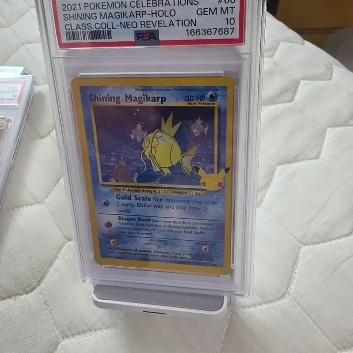 [BUNJANG] 2021 Pokémon Celebration Shining Magikarp Holo PSA 10 / 2021 포켓몬 셀러브레이션 샤이닝 잉어킹 홀로 PSA 10