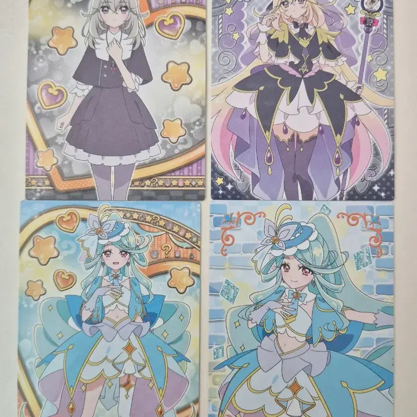 [BUNJANG] Detective Precure Cure Arcana Shadow, Moriaruruka, Cure Eclaire Training Card Bundle Set / 명탐정 프리큐어 큐어아르카나섀도우, 모리아루루카, 큐어에클레르 트레이닝 카드 일괄