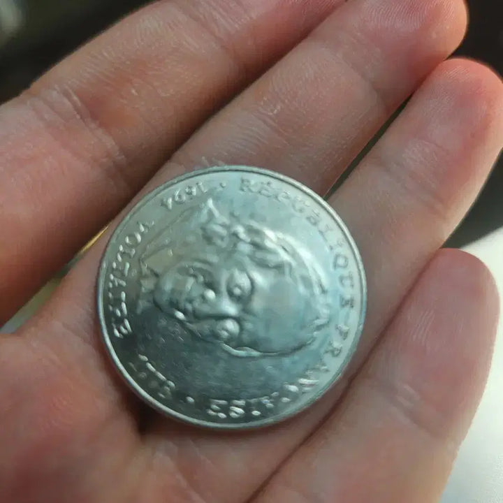 [BUNJANG] France 1994 5 Francs Voltaire Bicentennial Coin / 1994년 5프랑 (볼테르 탄신 300주년)