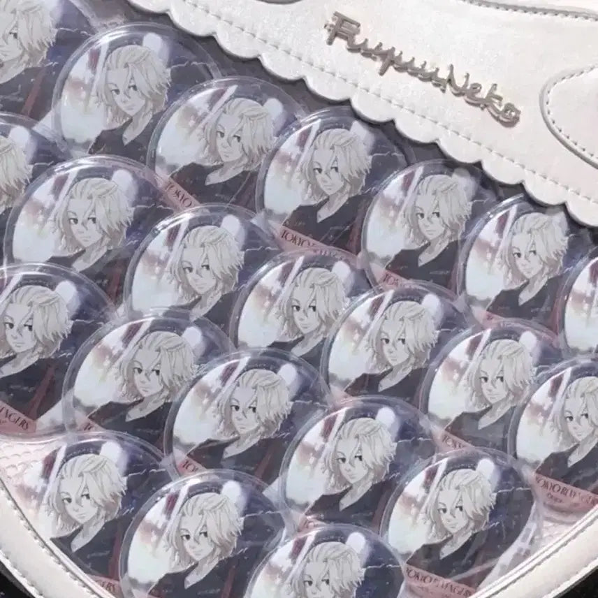 [BUNJANG] Tokyo Revengers Sanzu Manjiro Mikey Ita Bag Can Badge Set / 도쿄 리벤저스 도리벤 사노 만지로 마이키 이타백 캔뱃지