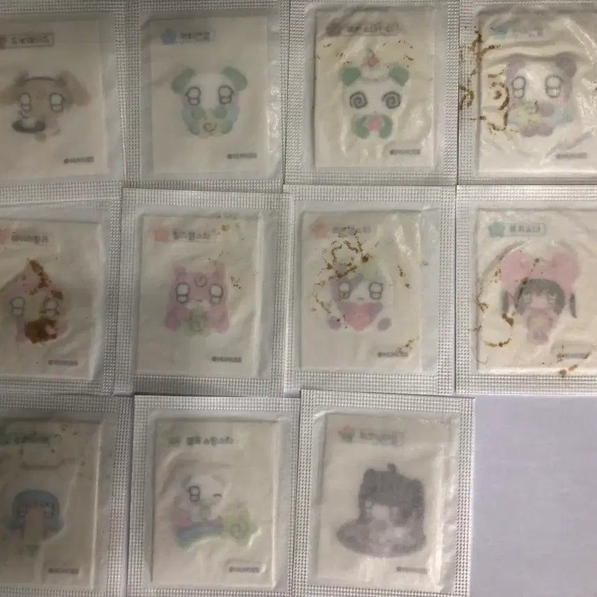 [BUNJANG] Hoohoohee Sticker Set (11 types, Bundle Set, includes Hidden 
