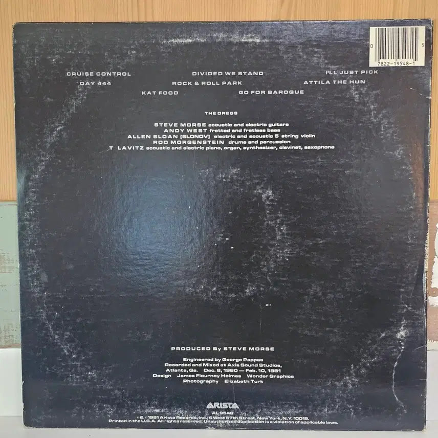 [BUNJANG] The Dregs Unsung Heroes 1981 LP / The Dregs - Unsung Heroes LP