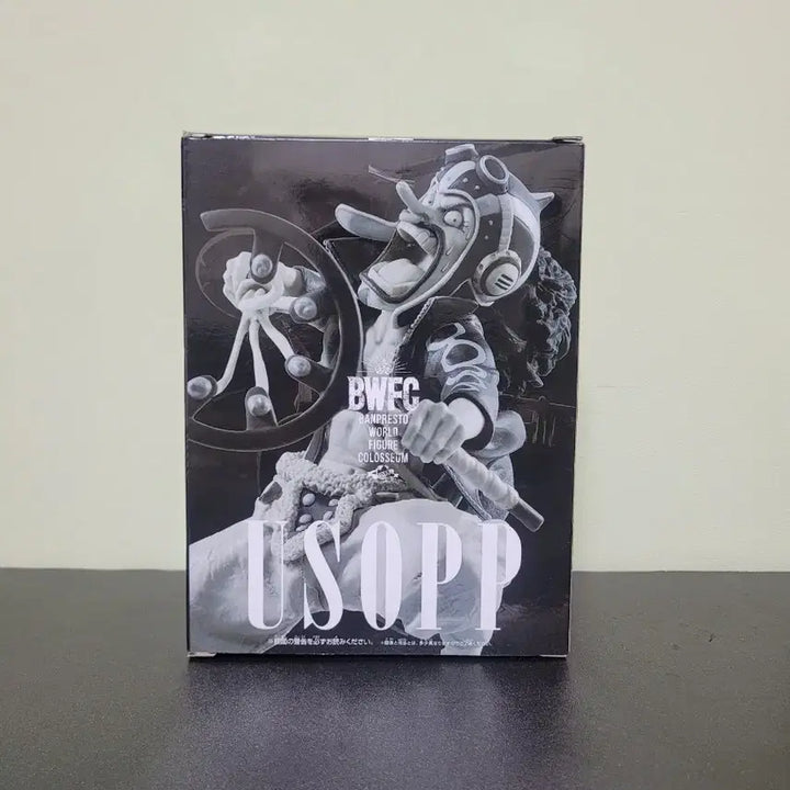 [BUNJANG] Banpresto One Piece BWFC Usopp Figure (Black &amp; White Color) - Sealed / (미개봉)반프레스토 원피스 BWFC 피규어 우솝 흑배컬러