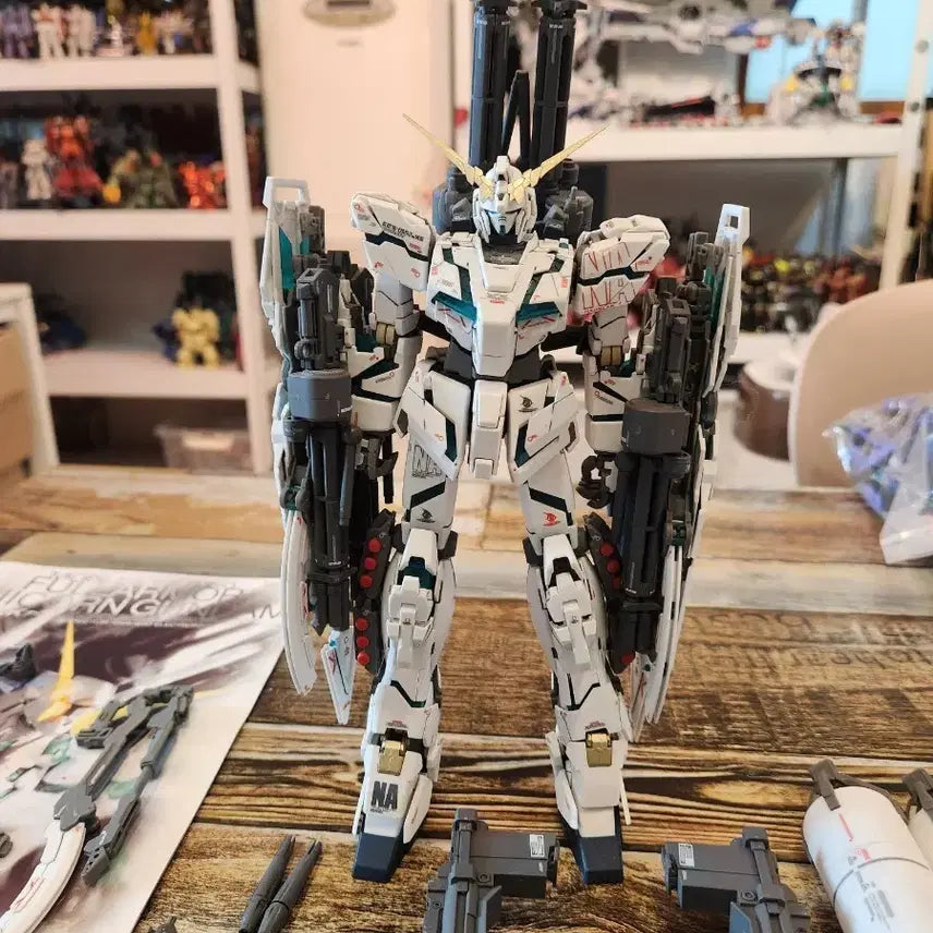 [BUNJANG] MG Full Armor Unicorn Gundam Matte Finish / MG 풀 아머 유니콘 건담 무광마감