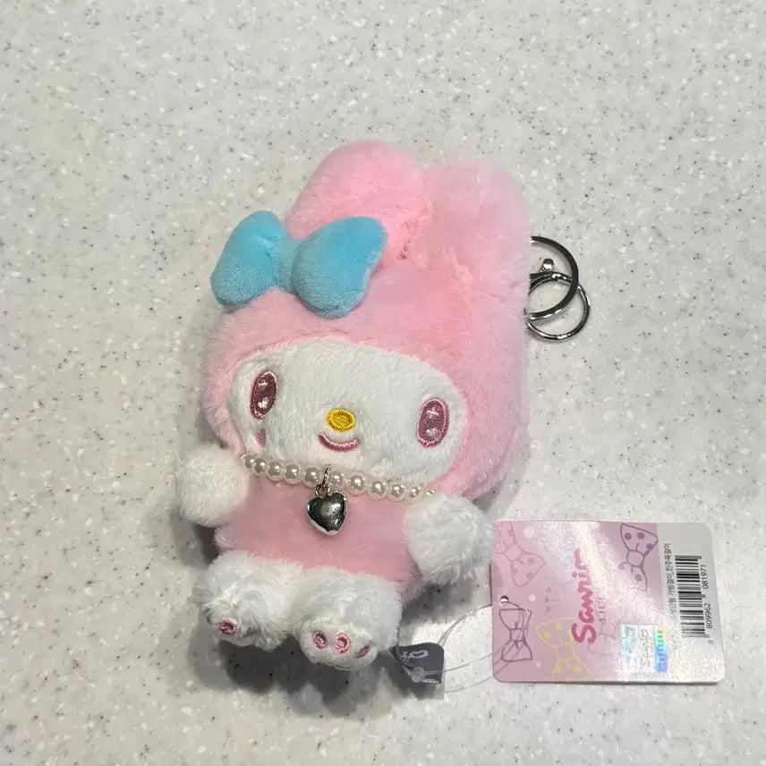 [BUNJANG] Sanrio My Melody Bag Charm Doll Keychain / 산리오 정품 마이멜로디 가방 걸이 인형 키링