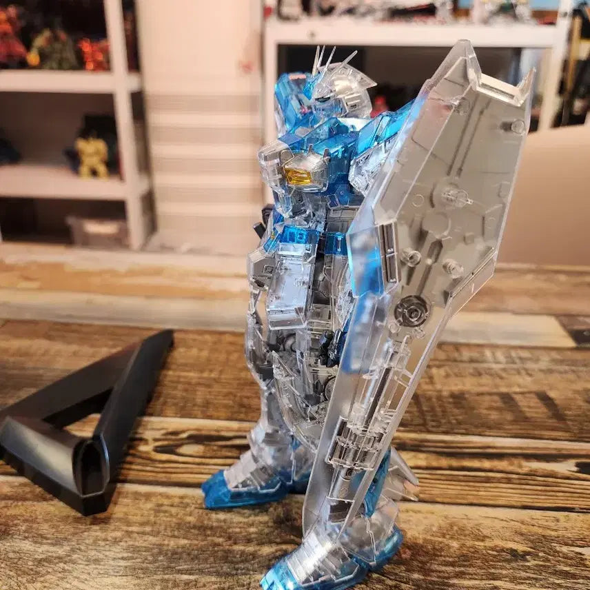 [BUNJANG] MG Hi-Nu Gundam Mechanical Clear Custom Painted Model / MG 하이뉴 건담 메카니컬클리어 도색