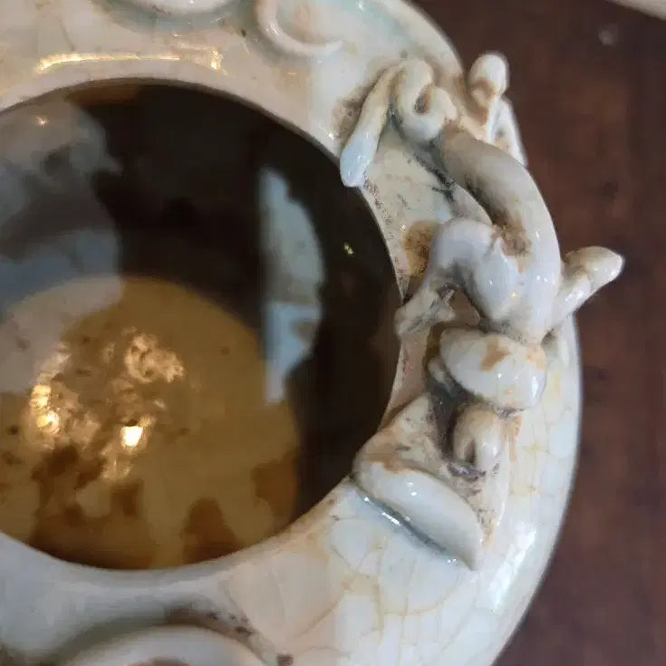 [BUNJANG] Chinese White Porcelain Brush Washer / 중국 백자 도자기 필세