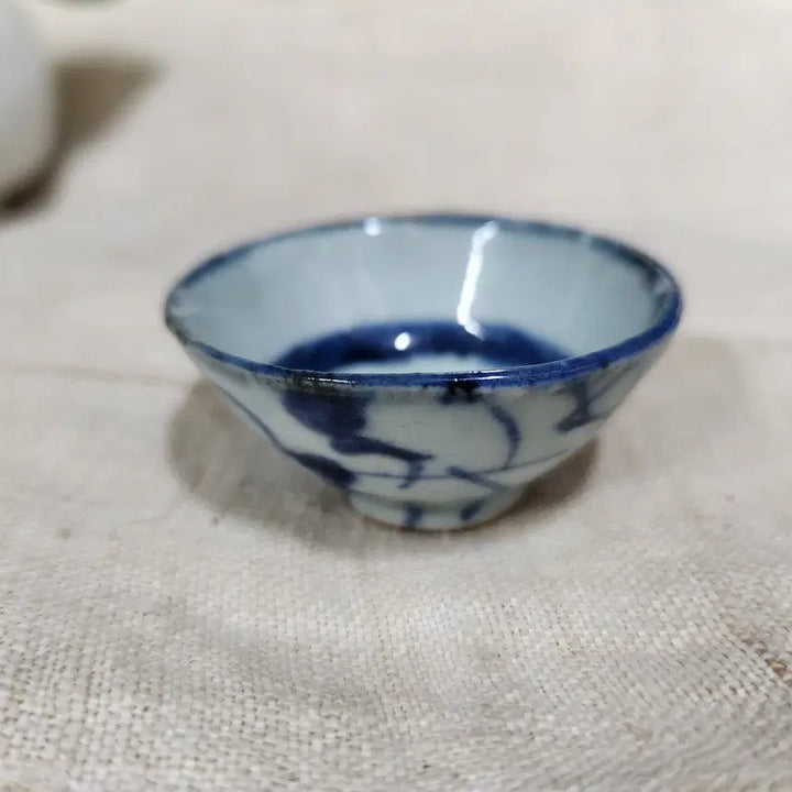 [BUNJANG] Qing Dynasty Blue and White Porcelain &