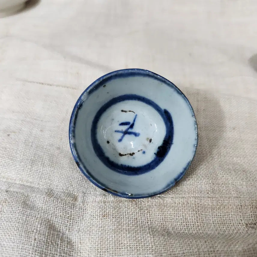[BUNJANG] Qing Dynasty Blue and White Porcelain &