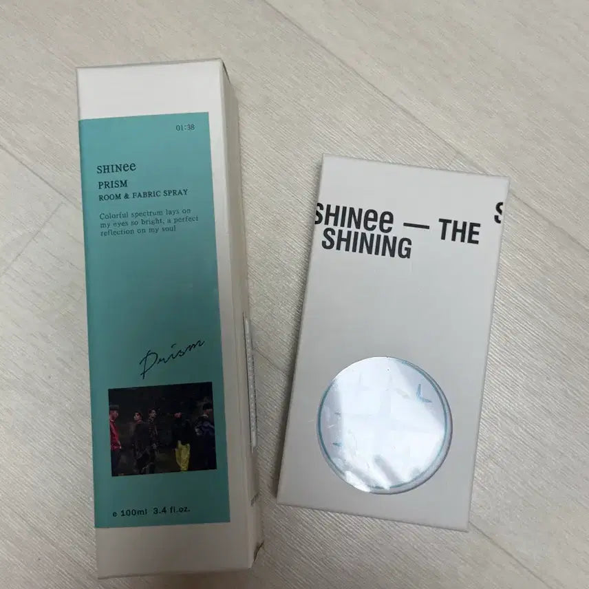 [BUNJANG] SHINee Prism Room Spray &amp; The Shining Minho Voice Keychain Set / 샤이니 프리즘 룸스프레이 &amp; 샤파티 더 샤이닝 민호 보이스키링
