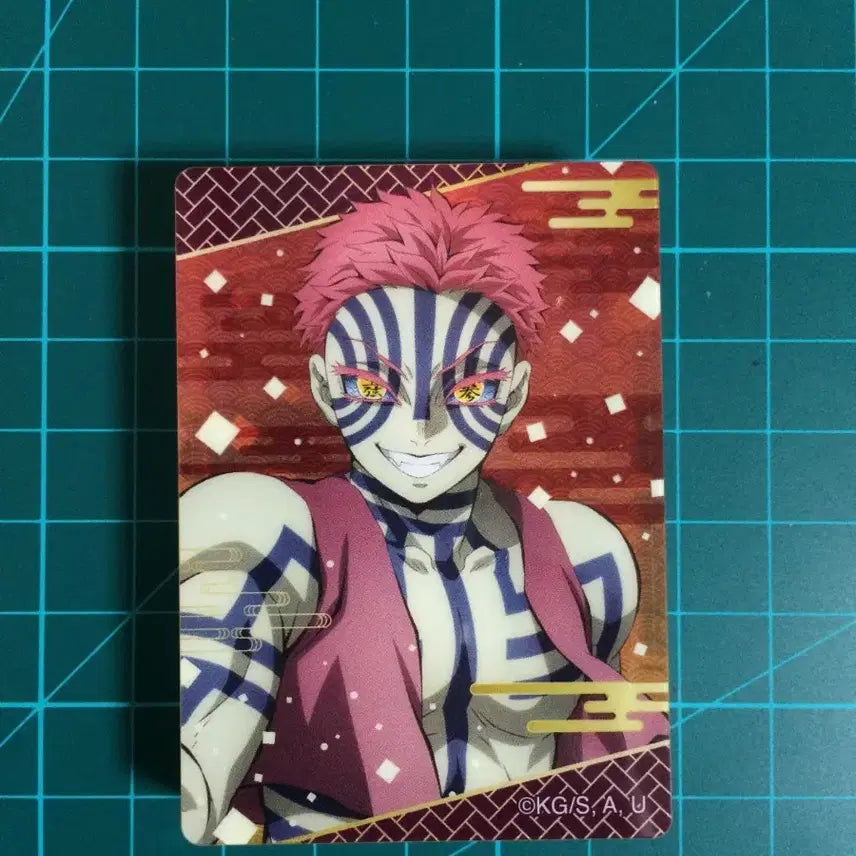 [BUNJANG] Demon Slayer Akaza Acrylic Block / 아카자 아크릴 블록