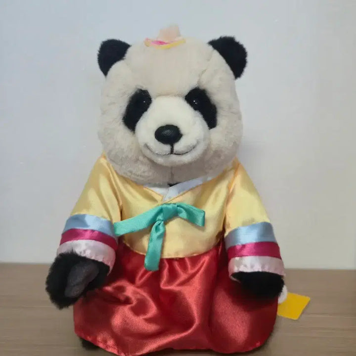 [BUNJANG] Hanbok FuBao Plush Doll / 한복 푸바오 인형