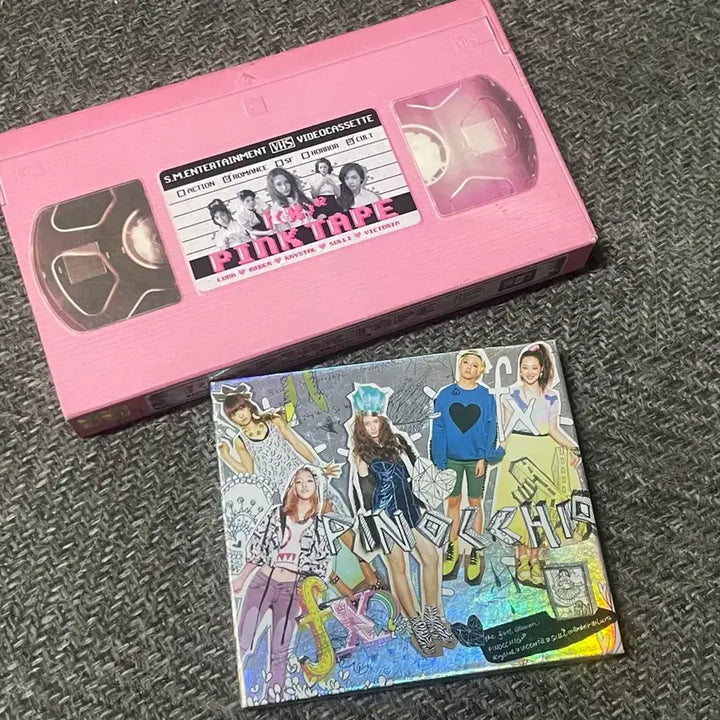 [BUNJANG] f(x) Pink Tape, Pinocchio Bundle Set / f(x) 에프엑스 핑크테입 , 피노키오 일괄팝니다