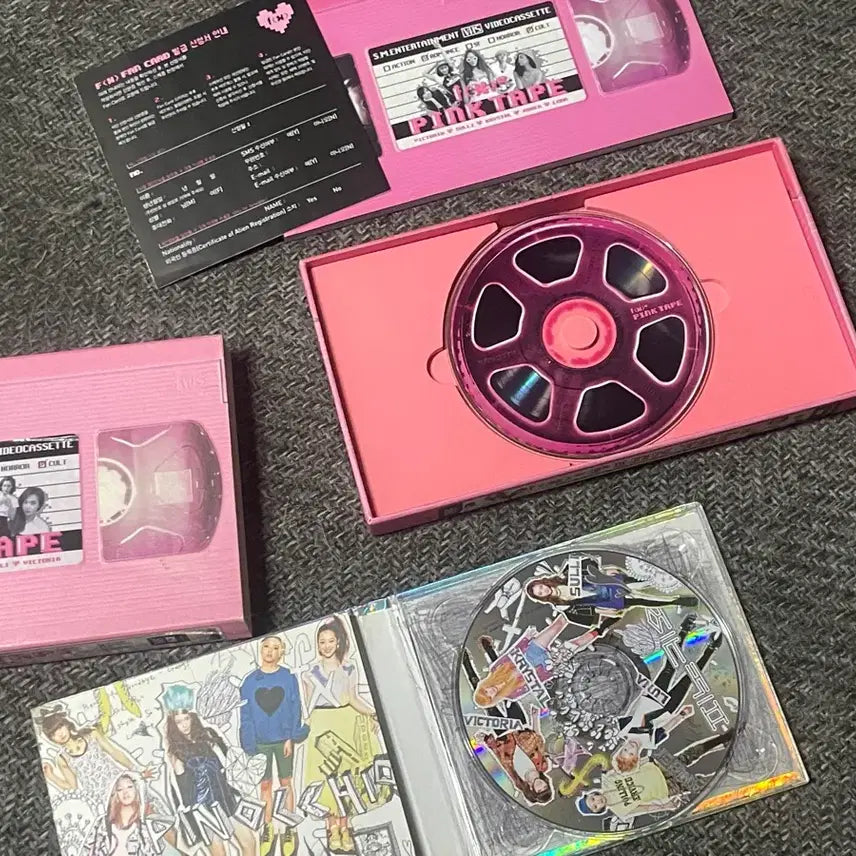 [BUNJANG] f(x) Pink Tape, Pinocchio Bundle Set / f(x) 에프엑스 핑크테입 , 피노키오 일괄팝니다