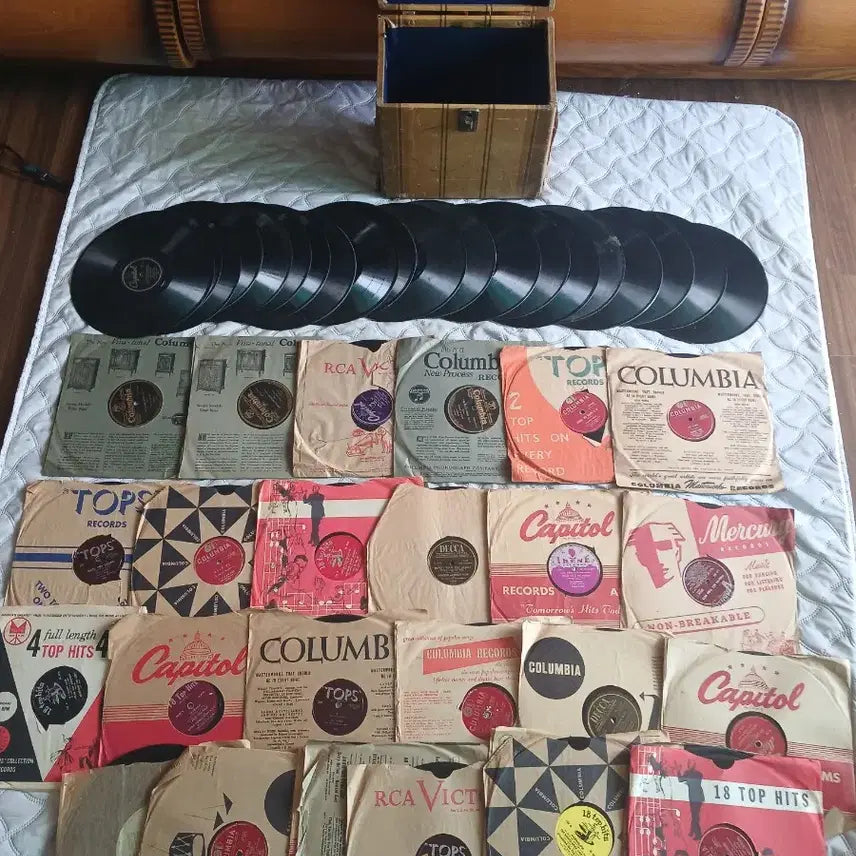 [BUNJANG] Record Collection Bundle / 소장 디피용 축음기용 돌판 일괄