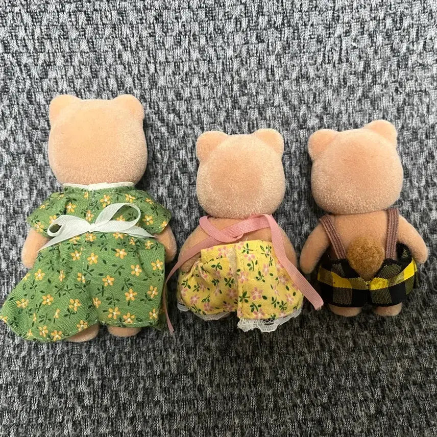 [BUNJANG] Sylvanian Families Old Petit Bear Bundle Set / 실바니안 올드 쁘띠곰 일괄
