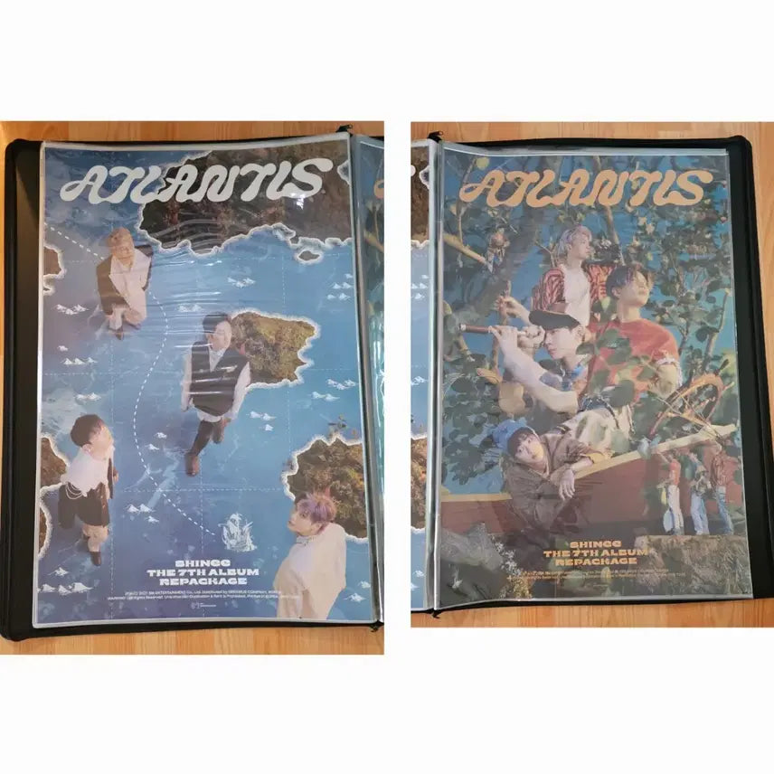 [BUNJANG] SHINee 7th Repackage Album Atlantis Poster Set (2 Types) / [set] 샤이니 정규 7집 리팩 아틀란티스 앨범 포스터 2종