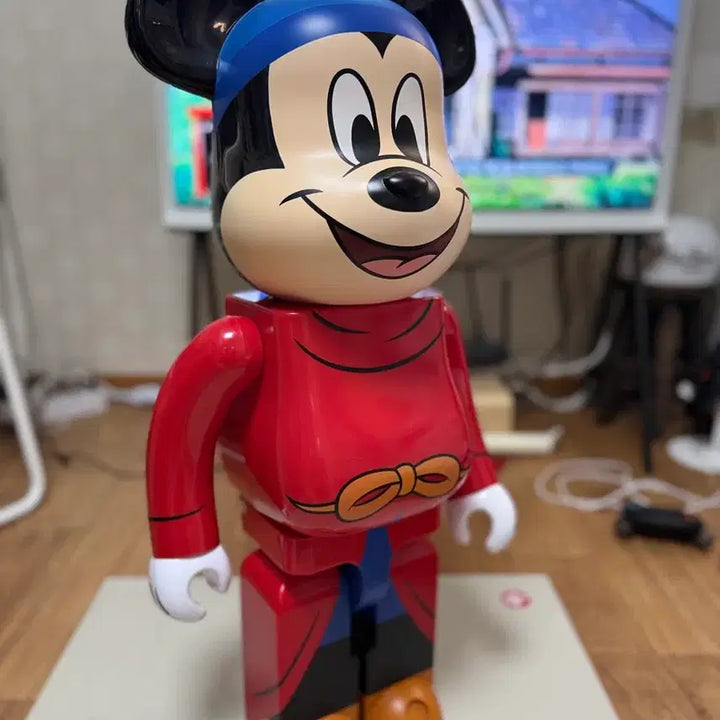 [BUNJANG] Disney Fantasia Mickey Mouse Be@rbrick 1000% Figure (No Box) / 판타지아 미키 베어브릭 1000% (상자 없음)