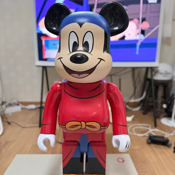[BUNJANG] Disney Fantasia Mickey Mouse Be@rbrick 1000% Figure (No Box) / 판타지아 미키 베어브릭 1000% (상자 없음)