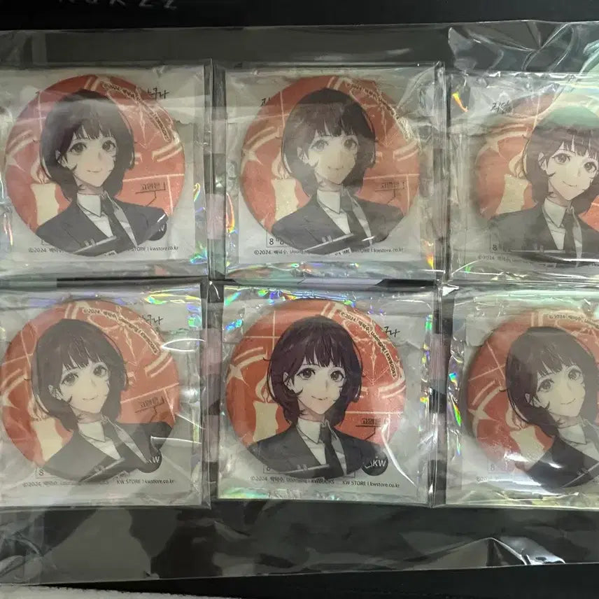 [BUNJANG] Ko Young-eun "Ghost Story Commute" Bundle Set Can Badges / 괴담출근 고영은 캔뱃지 일괄