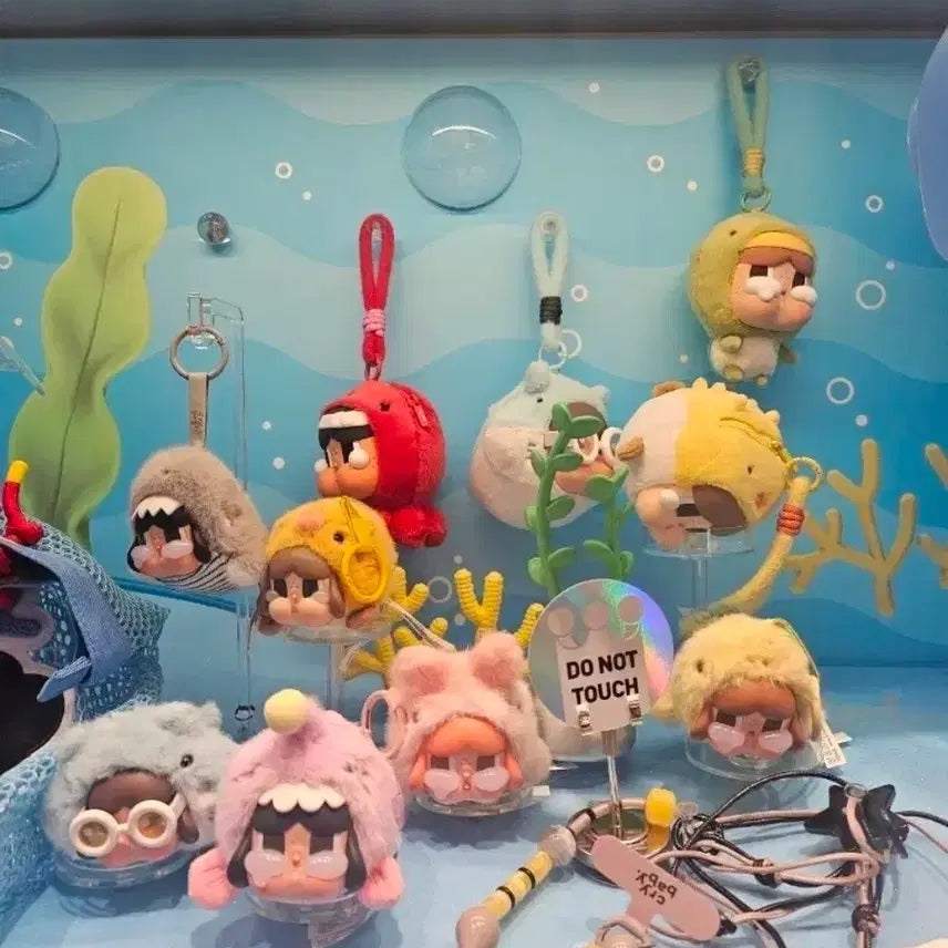 [BUNJANG] Pop Mart Crybaby Tears Sea Series Plush Keychain / (팝마트정품/신상)크라이베이비 눈물 바다 시리즈 인형 키링