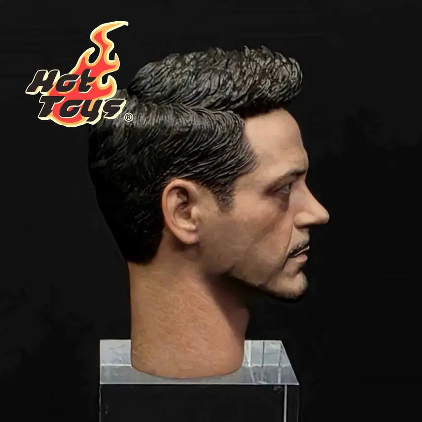[BUNJANG] Hot Toys Tony Stark Bruised Head 1/6 Scale Figure / 핫토이 토니스타크 멍든 헤드 12인치 피규어
