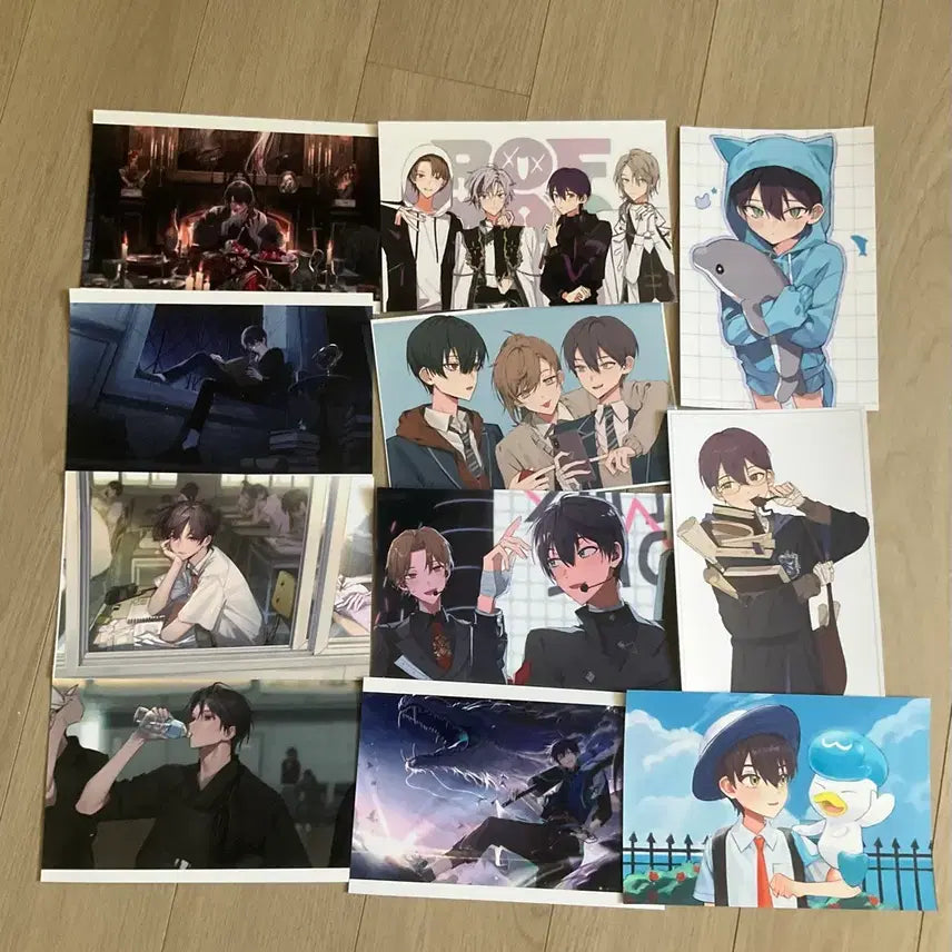 [BUNJANG] Nijisanji Kenmochi Touya 11-Photocard Bundle Set / 니지산지 니지 켄모치 토우야 프박 11장일괄
