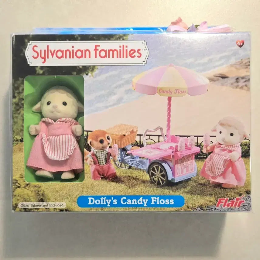 [BUNJANG] Sylvanian Families Old Dolly Cotton Candy Cart / 실바니안 올드 돌리 솜사탕 카트