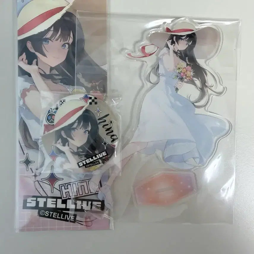[BUNJANG] Stellive Shirayuki Hina Animate Goods Bundle Set / 스텔라이브 시라유키 히나 애니메이트 굿즈 일괄