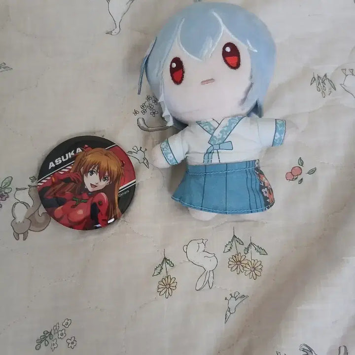 [BUNJANG] Evangelion Exhibition Asuka &amp; Rei Merchandise Bundle / 에반게리온 전시회 굿즈 일괄 판매
