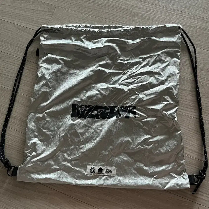 [BUNJANG] BOYNEXTDOOR Sandsound Gym Sack Grey / 보이넥스트도어 샌드사운드 짐색 그레이