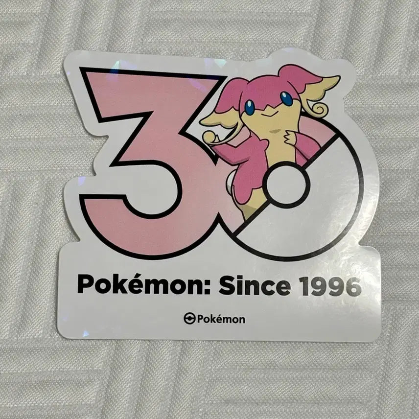 [BUNJANG] Pokemon 30th Anniversary Sticker Set / 포켓몬 30주년 스티커 다부니+2장
