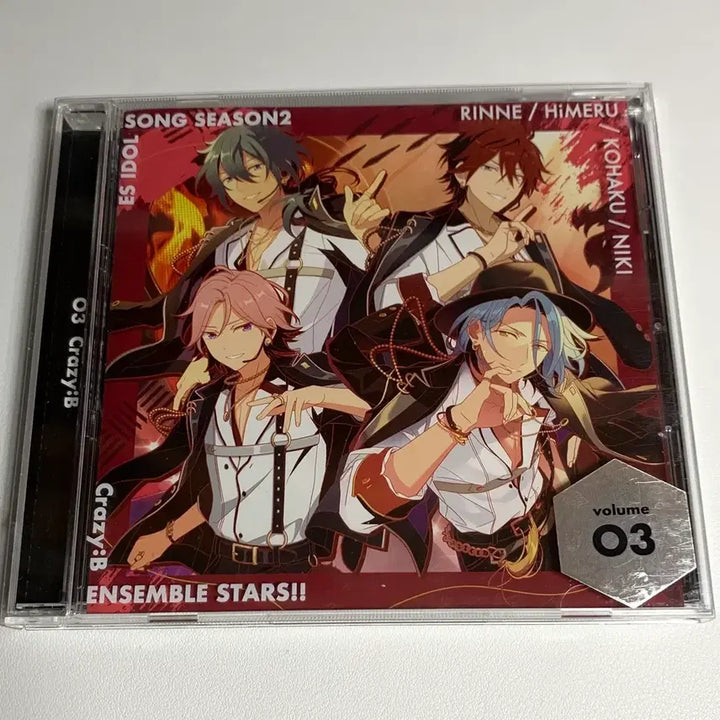 [BUNJANG] Ensemble Stars!! Crazy:B CD Rinne Himeru Kohaku Nikki / 앙상블 스타즈 크비 크레이지비 CD 린네 히메루 코하쿠 니키