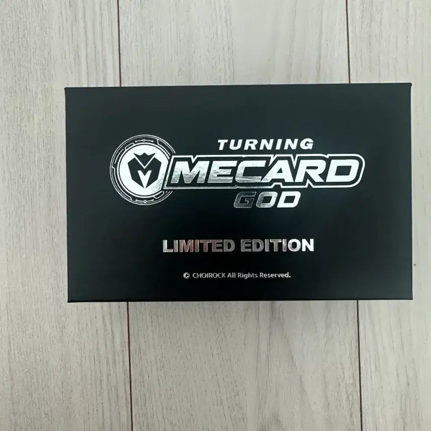 [BUNJANG] Turning Mecard Limited Edition Silver (Blue Attribute) / 터닝메카드 리미티드 에디션 실버(블루속성)