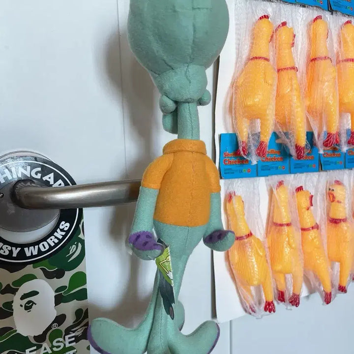 [BUNJANG] Vintage 2002 SpongeBob SquarePants Squidward Doll / 2002년 빈티지 스폰지밥 징징이 인형