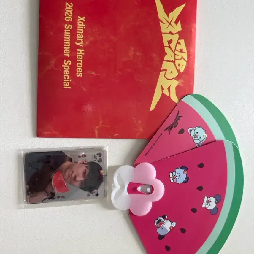 [BUNJANG] XODIAC Summer Concert Entry Photocard &amp; Fan Set / 엑디즈 썸머콘 입장포카