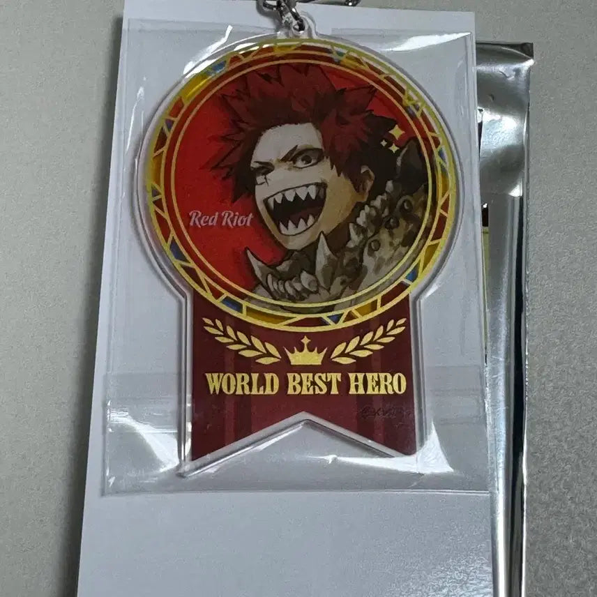 [BUNJANG] My Hero Academia Original Art Exhibition Kirishima Acrylic Keyring / 히로아카 원화전 키리시마 아크릴 키링