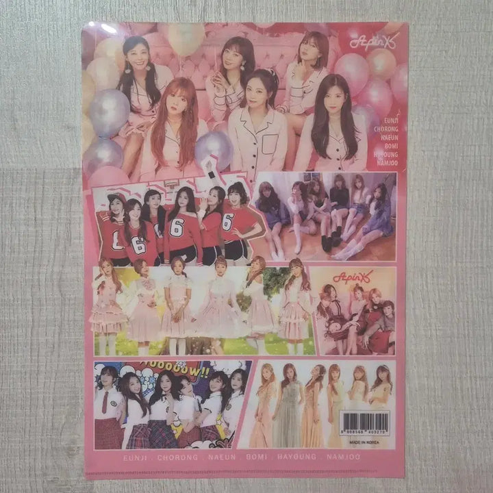 [BUNJANG] Apink Photocard File Mirror Goods Set / 에이핑크 포토카드 파일 거울 굿즈세트