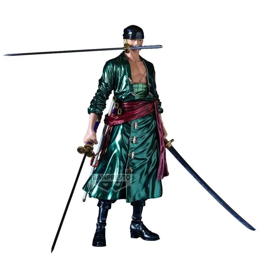 [BUNJANG] Banpresto One Piece Roronoa Zoro Figure Premium Metallic Ver. / 원피스 반프레스토 프리미엄 메탈릭 메탈 버전 롤로노아 조로 피규어