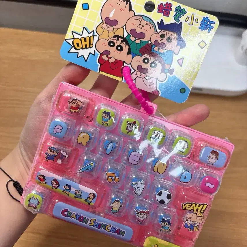 [BUNJANG] Crayon Shin-chan Big Keycap Pink / [미개봉] 짱구는 못말려 대왕 키캡 핑크