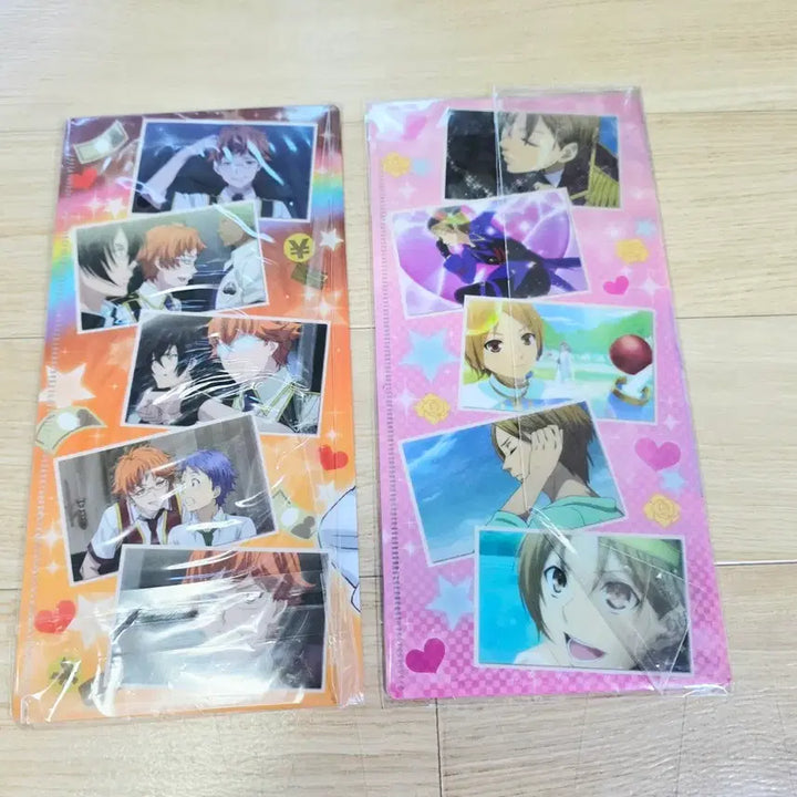 [BUNJANG] King of Prism Ticket Clear File Set (Hiro, Kakeru) / 킹프리 티켓 클리어파일 히로 카케루 일괄 팝니다