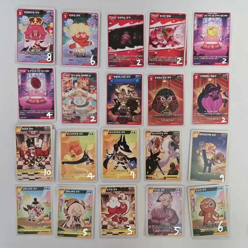 [BUNJANG] Cookie Run Brave Universe Series 9 and Other Cards / [대량판매] 쿠키런 브레이버스 9탄 외 카드들 팝니다