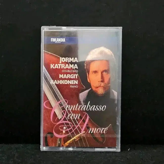 [BUNJANG] Jorma Katrama &amp; Margit Rahkonen Contrabasso con Amore Cassette Tape (Sealed) / Jorma Katrama/Margit Rahkonen-Contrabasso con Amore 카세트테이프  [미개봉]