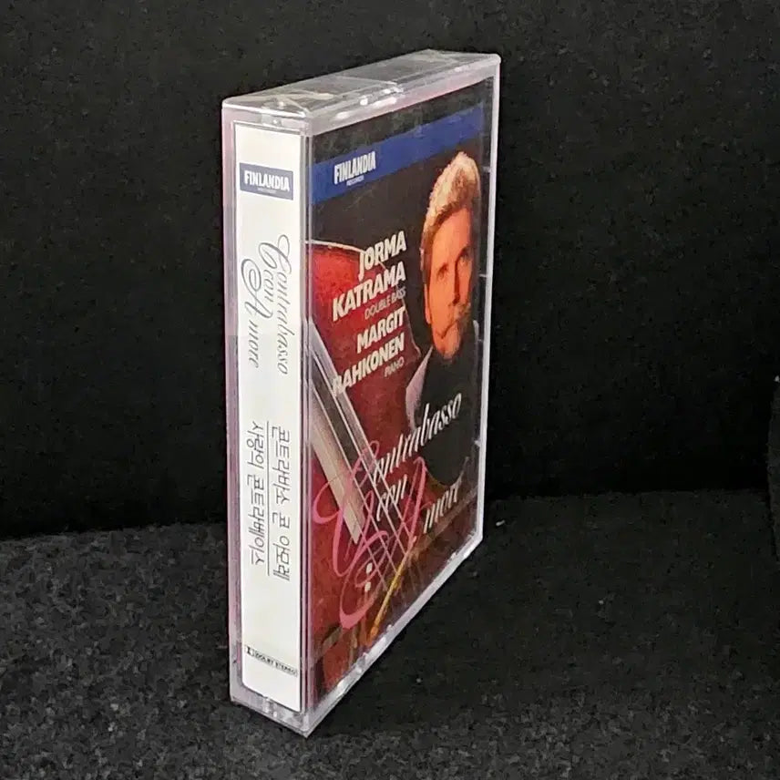 [BUNJANG] Jorma Katrama &amp; Margit Rahkonen Contrabasso con Amore Cassette Tape (Sealed) / Jorma Katrama/Margit Rahkonen-Contrabasso con Amore 카세트테이프  [미개봉]