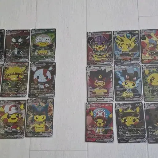 [BUNJANG] Pokemon Collaboration Pikachu Card Bundle Set / 포켓몬 콜라보 피카츄 카드 일괄판매