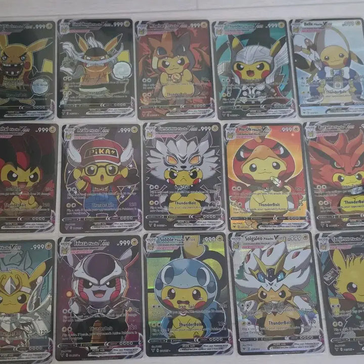 [BUNJANG] Pokemon Collaboration Pikachu Card Bundle Set / 포켓몬 콜라보 피카츄 카드 일괄판매